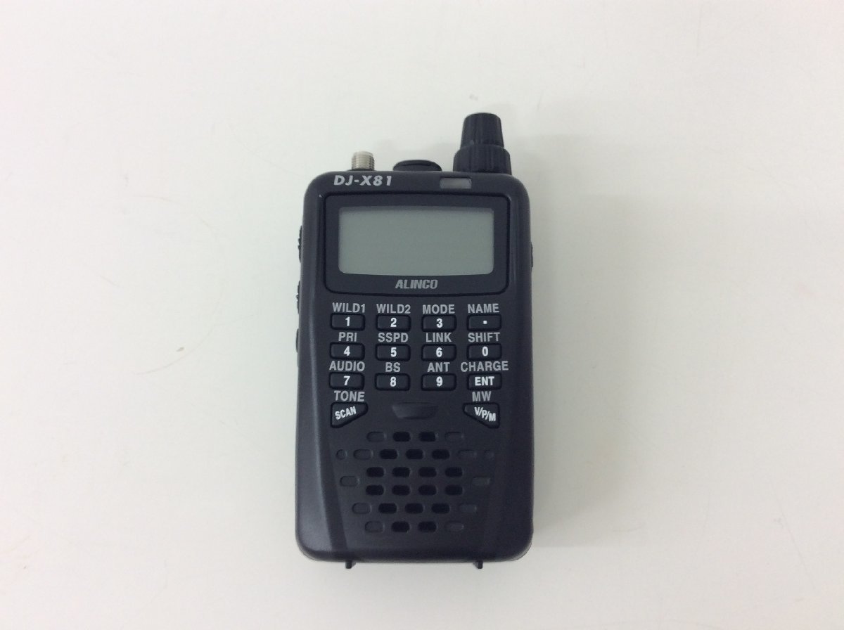 アルインコ 地上デジタル放送音声受信対応広帯域受信機 DJX81-