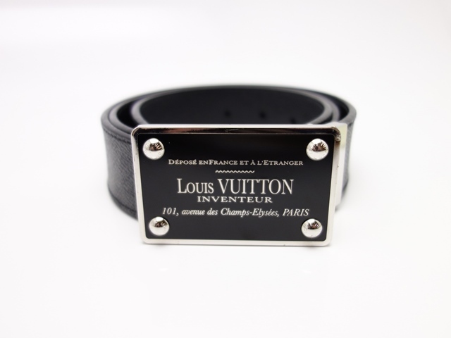 Louis Vuitton ルイヴィトン グラフィット サンチュール・アンヴァントゥール35 M9632 ベルト メンズ 送料無料 