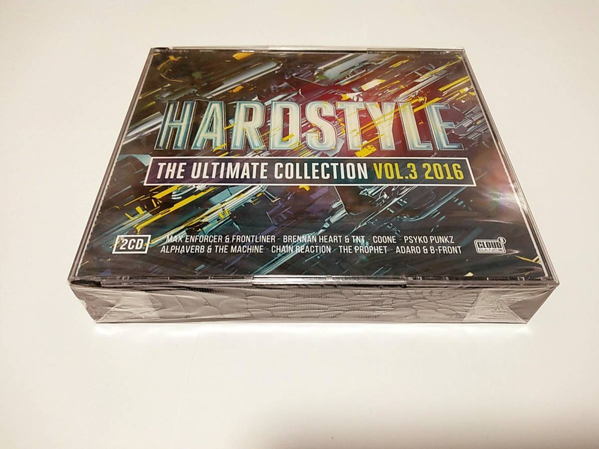 ●HARDSTYLEミックス2CD！THE ULTIMATE COLLECTION VOL.3 2016！40曲 DEETOX CYBER AUDIOFREQ X-PANDER FREQUENCERZ YOJI MASSIVE NEW KREW_画像1