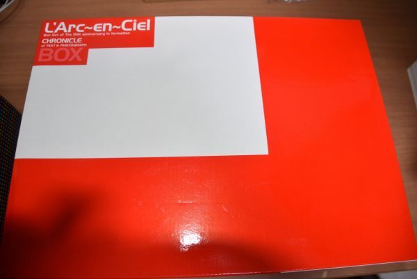 Larc en Ciel ラルクアンシエル 15th CHRONICLE BOX ＋ LE-CIEL BOXX　10周年記念　復刻ファンクラブ会報ボックス　Tシャツ付き　送料無料