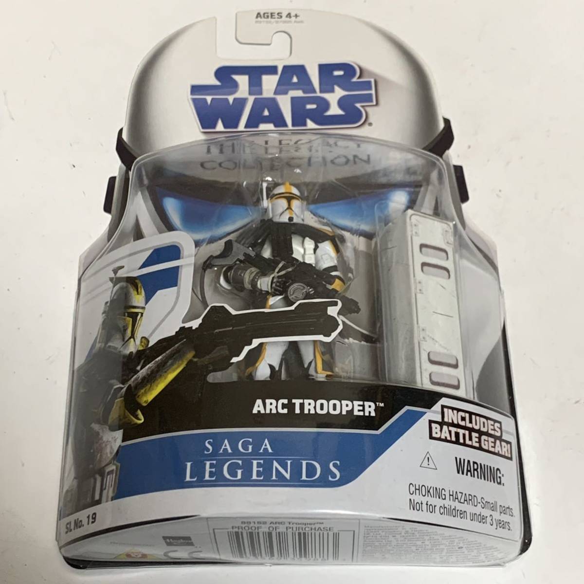 US版 HASBRO ハスブロー STARWARS スターウォーズ サーガレジェンド ベーシック アクション フィギュア ARC TROOPER トルーパー_画像1