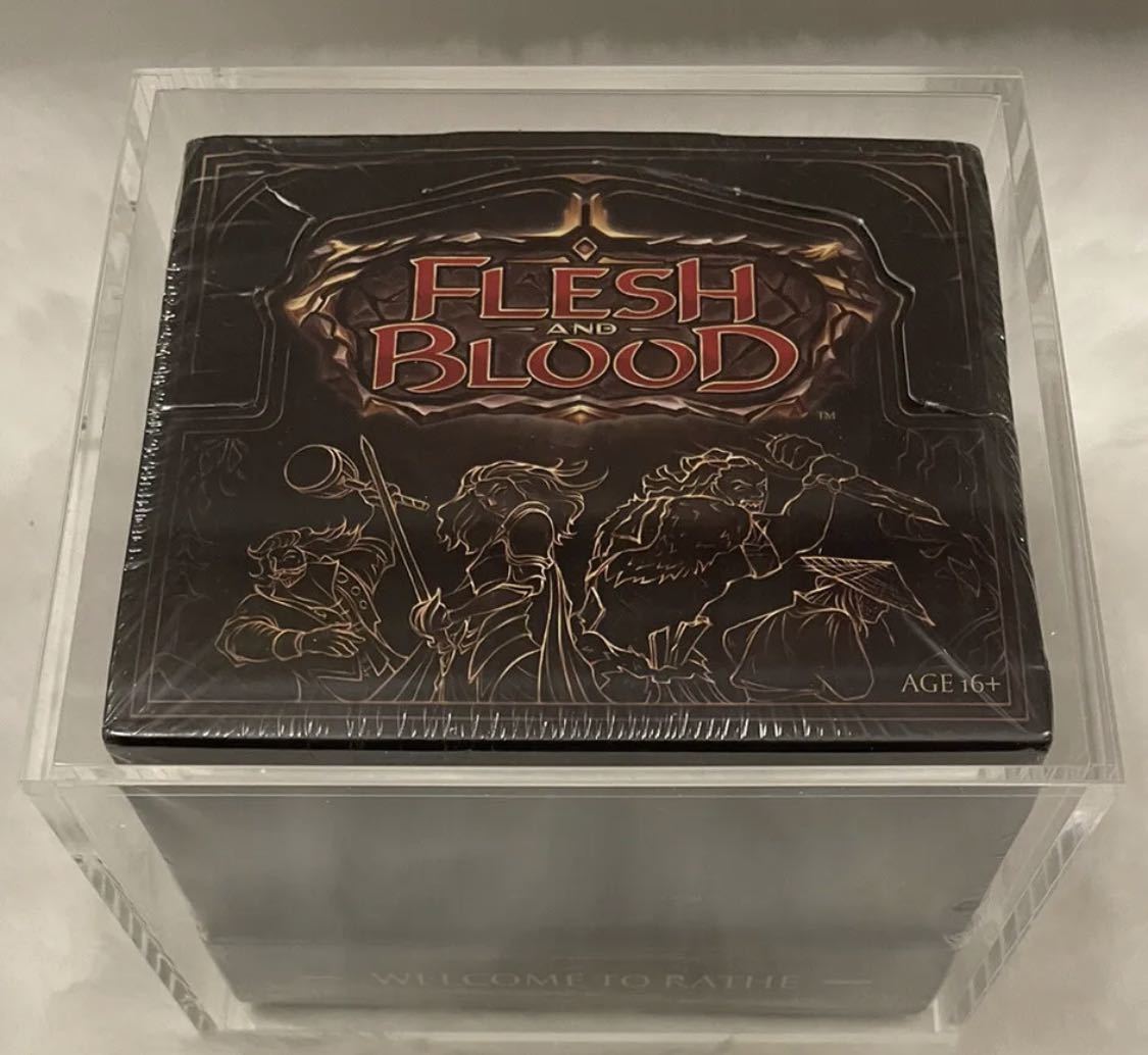 Flesh and Blood TCG: Rathe Hero Decks Display フレッシュアンドブラッド MTG