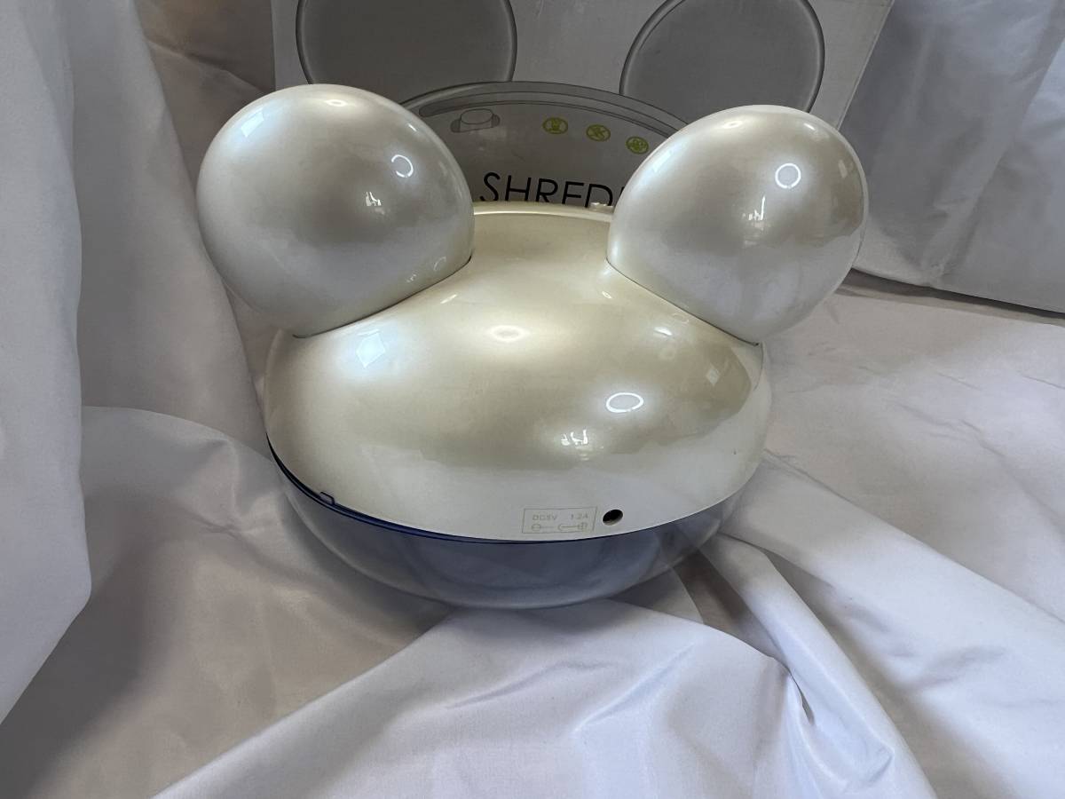 美品 ディズニー USBシュレッダー ミッキーマウスの画像3