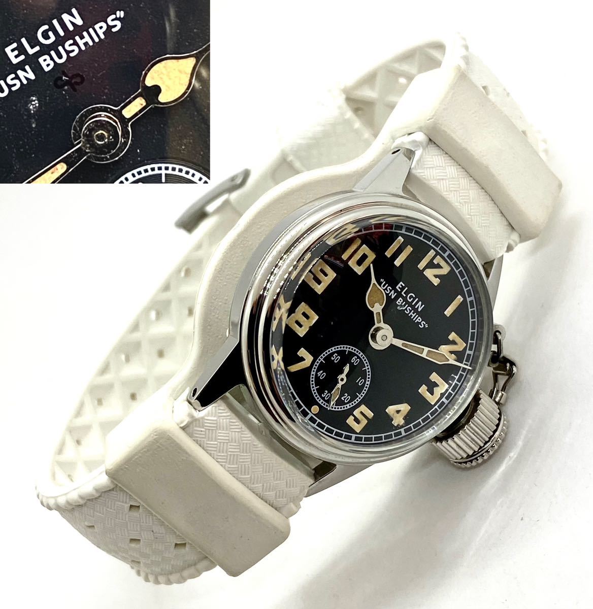 1940-43's☆ ELGINエルジン☆アメリカ海軍水中爆破チームUDT5