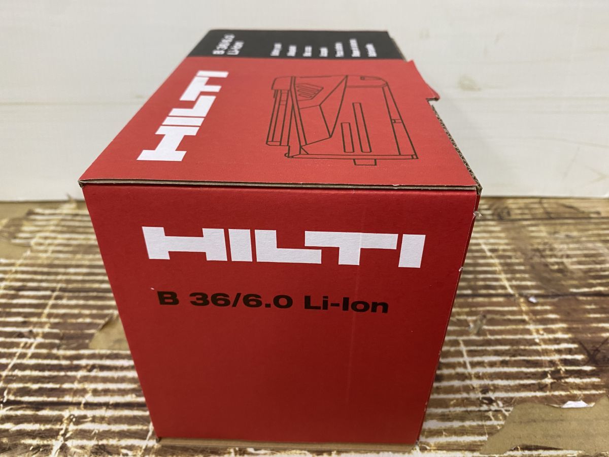 ▽【未使用品】ヒルティ B36/6.0 Li-on バッテリー バッテリーパック