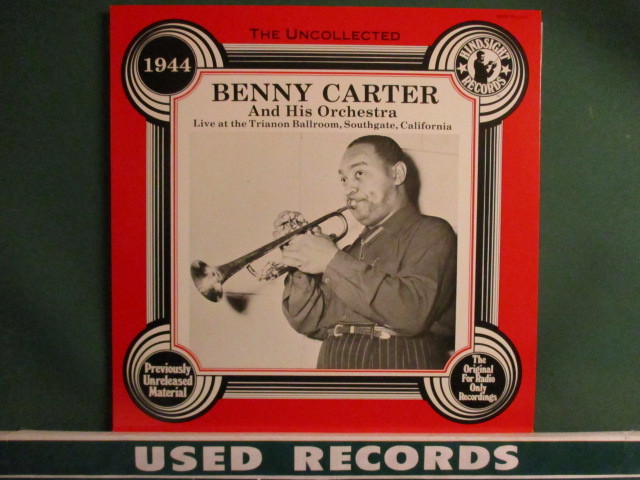 Benny Carter ： Live At The Trianon Ballroom 1944 LP (( 40's Big Band / Swing Jazz / 落札5点で送料無料_画像1
