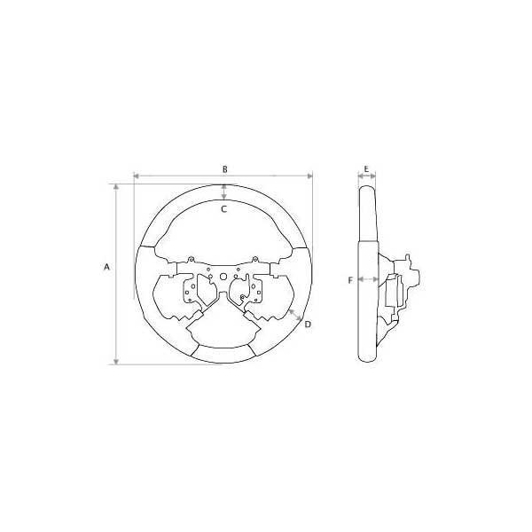 レアル ステアリング オリジナルシリーズ(パールレッド)タウンエース バン S412 H200-RDW-RD REAL_画像6