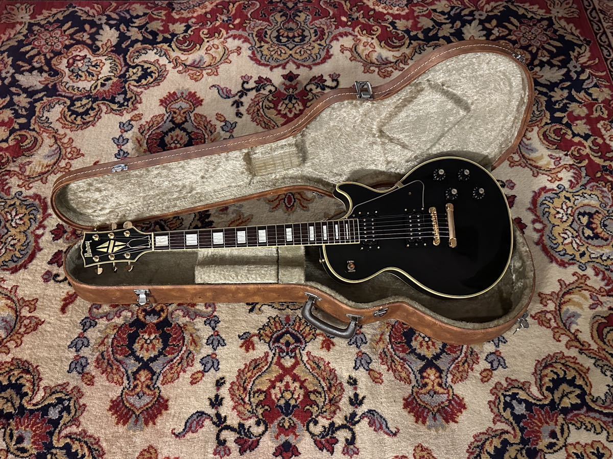 貴重品 1988年製 Burny LesPaul Custom Black Mahogany Gibson Les