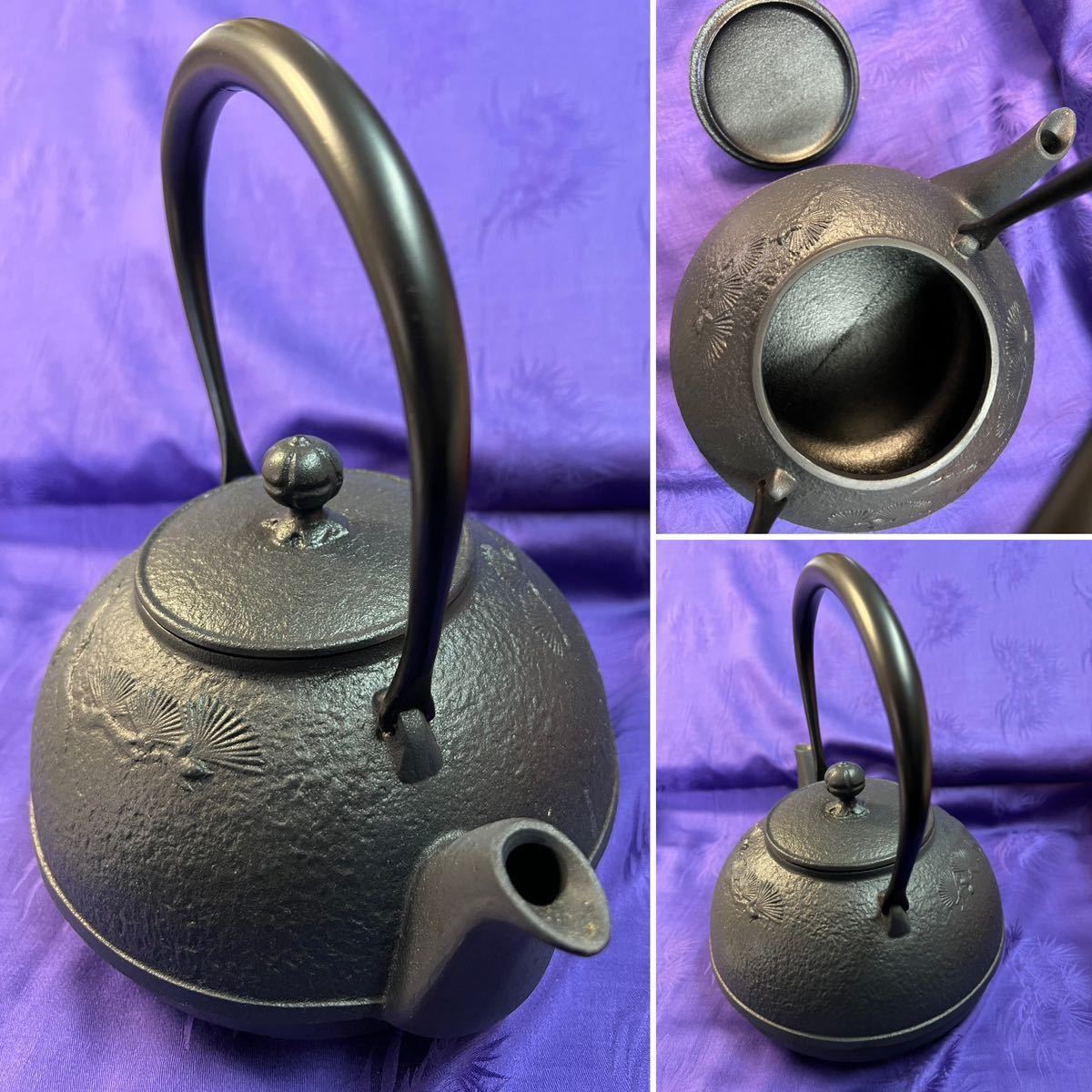 ☆ 【未使用品】南部鉄瓶 盛栄堂 OIGEN 及源 鉄瓶 ☆日本製 南部鉄器