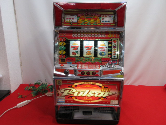 20OH4081 パチスロ スロット レア♪ニューパルサーR 4号機 山佐株式