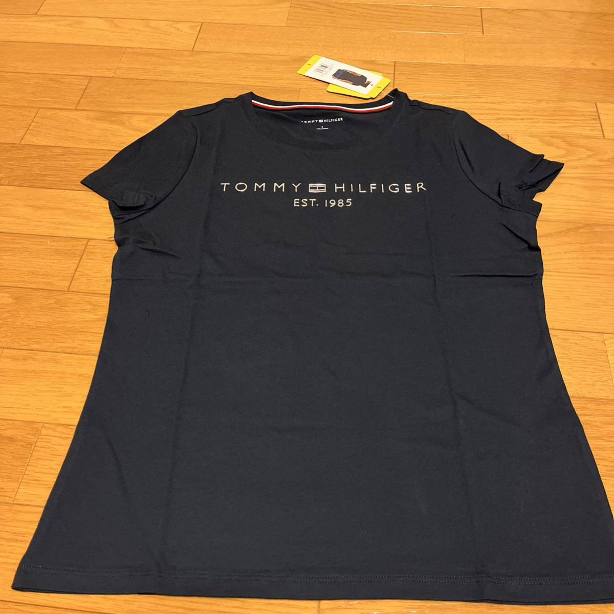 TOMMY トミーヒルフィガー TシャツレディースSサイズ ネイビー　コストコ_画像1