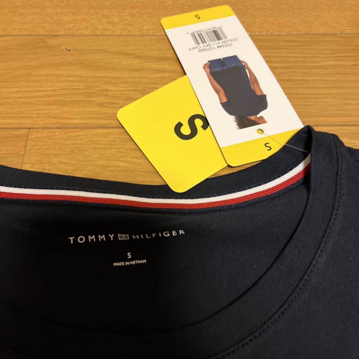 TOMMY トミーヒルフィガー TシャツレディースSサイズ ネイビー　コストコ_画像6