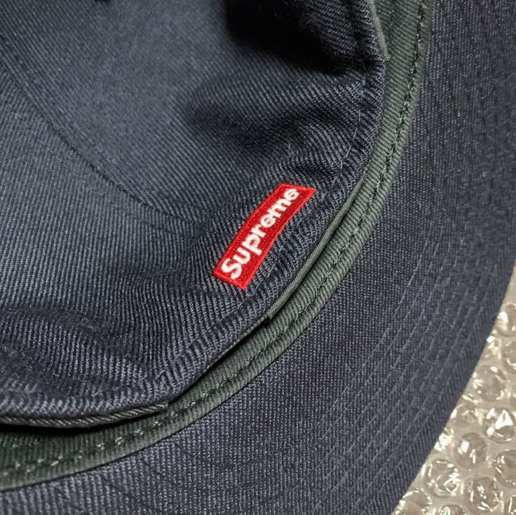 Supreme NEW ERA Tonal Box Logo Cap Navy 7-3/8 14AW シュプリーム