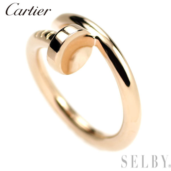 カルティエ K18PG リング ジュスト アン クル 50号 SELBY www.anac