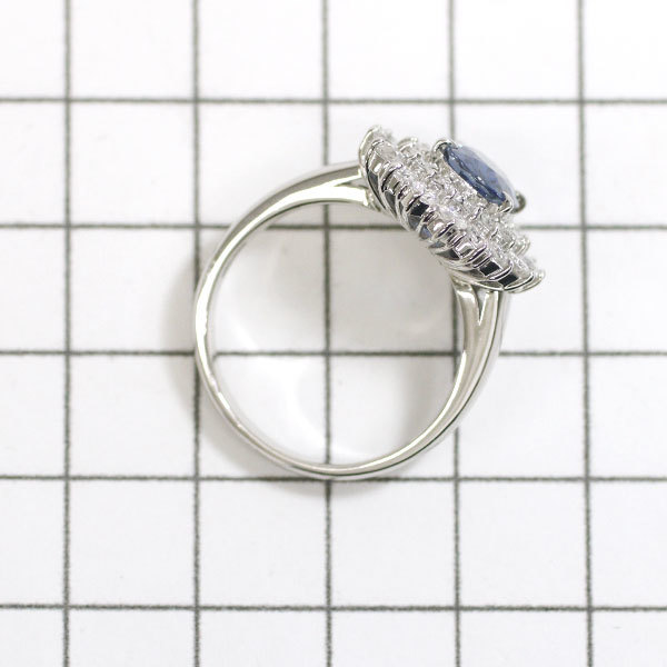 Pt900 翡翠/ヒスイ ダイヤモンド リング 3.56ct D0.59ct Pt900 翡翠 ダイヤモンド リング 3.56ct D0.59ct SELBY 送料サービス