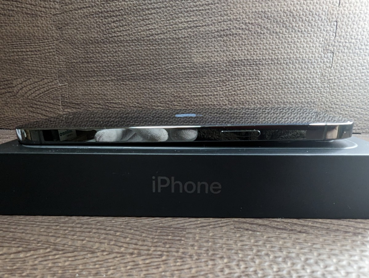 極美品 SIMフリー iPhone 12 pro max 256GB グラファイト バッテリー