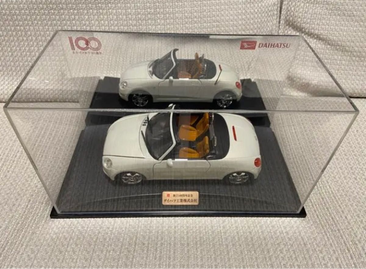 1/18 ダイハツ コペン ホワイト 非売品 創立100周年記念 ディーラー