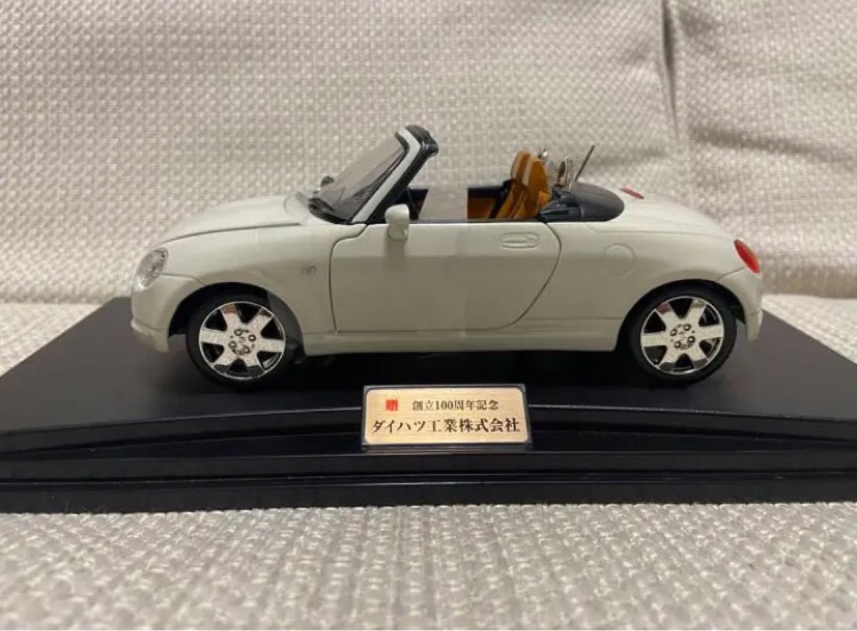 1/18 ダイハツ コペン ホワイト 非売品 創立100周年記念 ディーラー