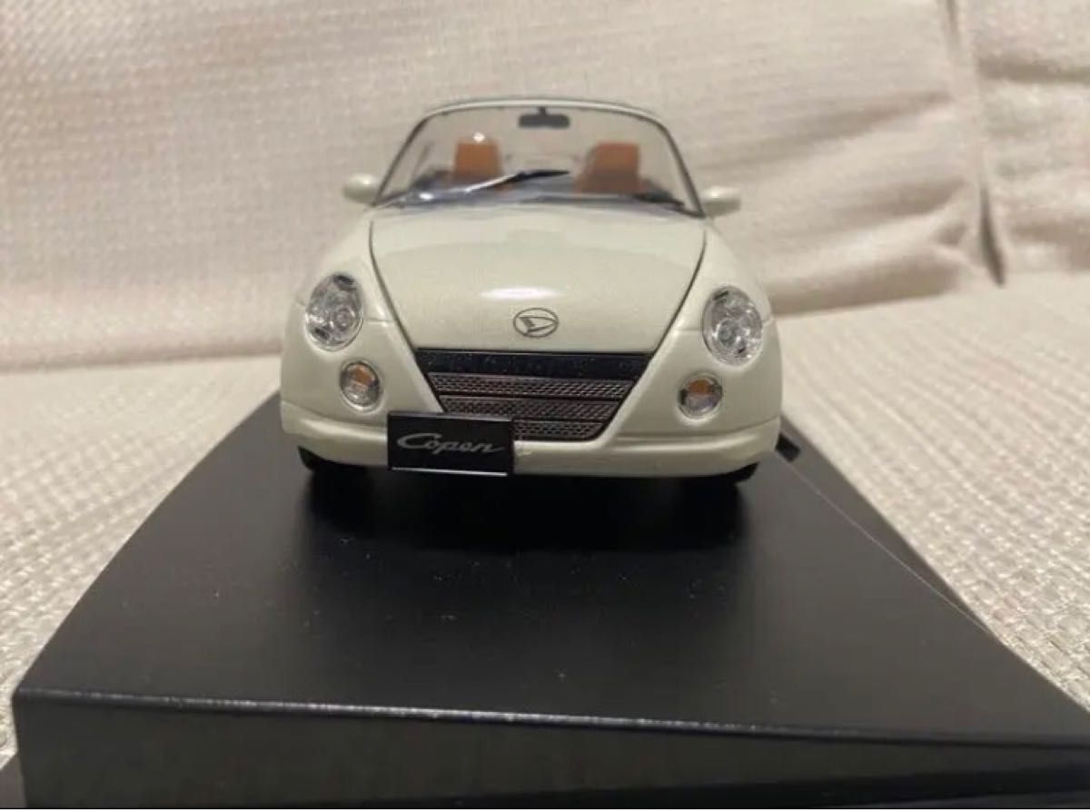 1/18 ダイハツ コペン ホワイト 非売品 創立100周年記念 ディーラー