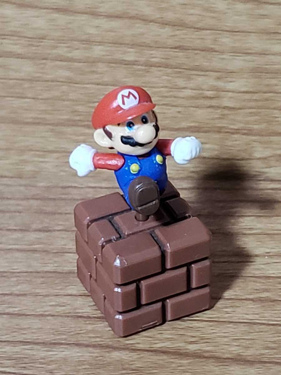 [ прекрасный товар ] super Mario шоколадное яйцо .. Mario & кирпич блок 