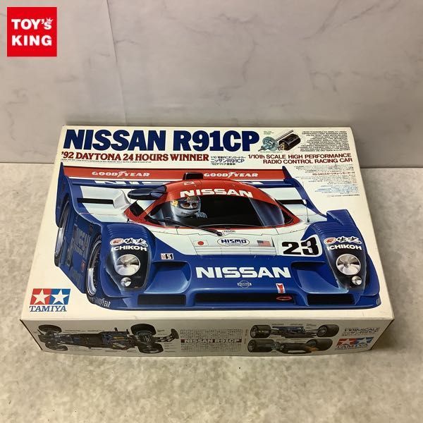 1円〜 タミヤ 電動RCオンロードカー 1/10 ニッサン R91 CP '92