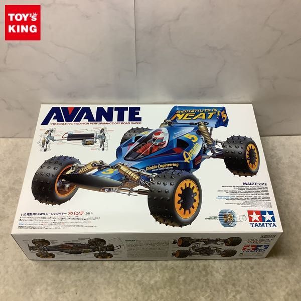 1円〜 タミヤ 電動RC 4WDレーシングバギー 1/10 アバンテ 2011 / A www