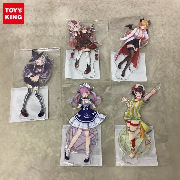 1円〜 未開封 ホロライブ 3Dアクリルスタンド 湊あくあ、大空スバル