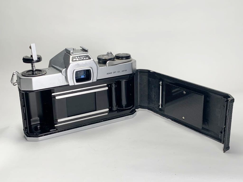 【動作品】ASAHI PENTAX SPOTMATIC/Super-Multi-Cated TAKUMAR 55mm f1.8アサヒペンタックス 一眼レフフィルムカメラ_画像9