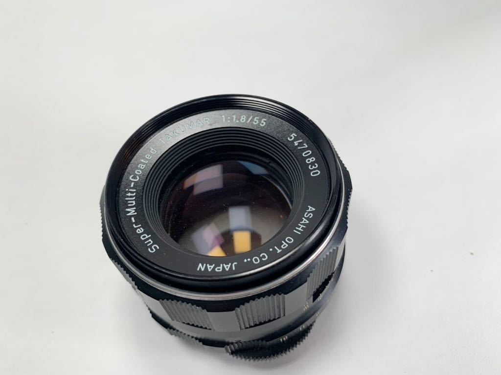 【動作品】ASAHI PENTAX SPOTMATIC/Super-Multi-Cated TAKUMAR 55mm f1.8アサヒペンタックス 一眼レフフィルムカメラ_画像10