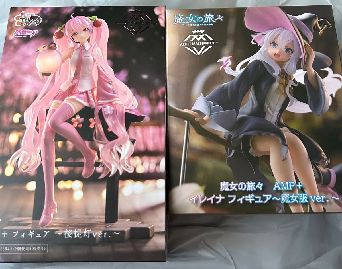 初音ミク　魔女の旅々　フィギュアセット 初音ミク魔女の旅々フィギュア