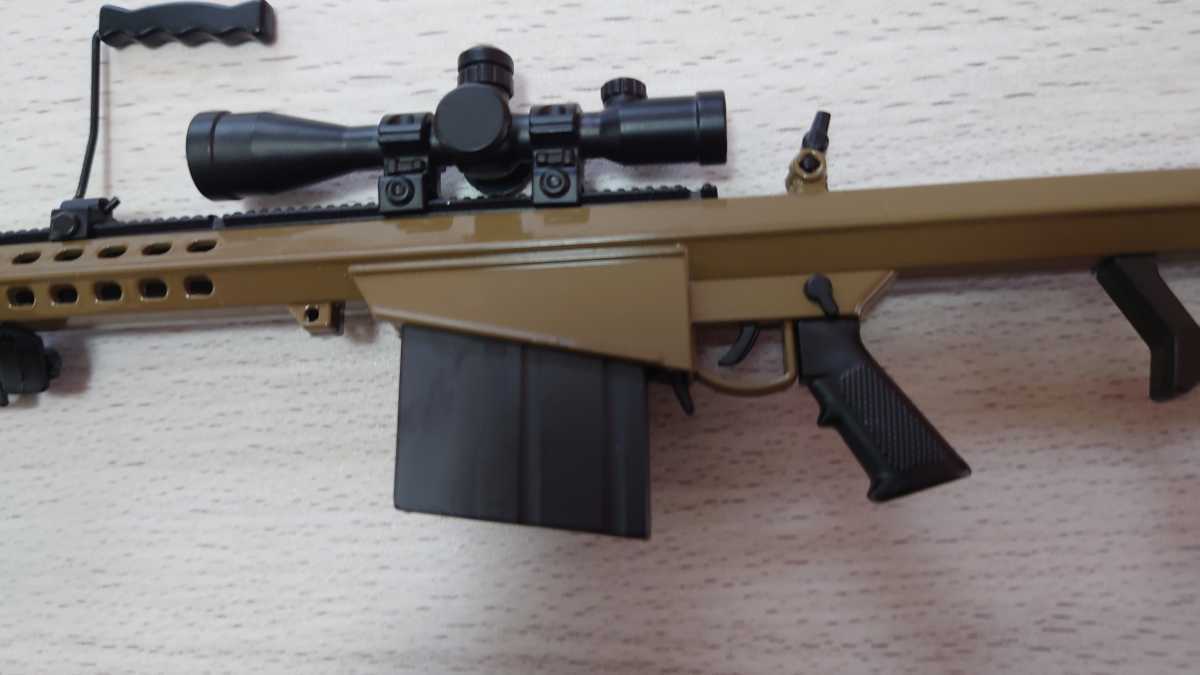 精巧1/3スケール　ミニチュアライフル　BARRETT M82A1　ミリタリー　モデルガン　トイガン　ミニチュアガン_画像4