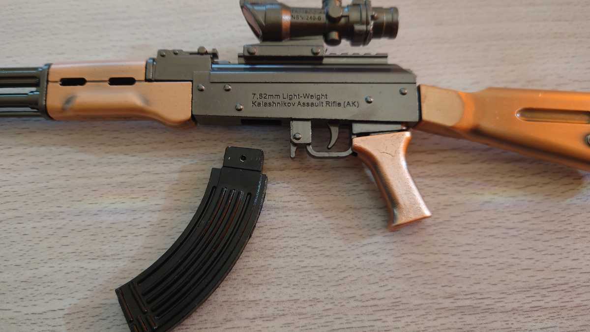 1/3スケール　ミニチュアライフル　AKM　 AK-47 ミリタリー　モデルガン　ミニチュアガン_画像6