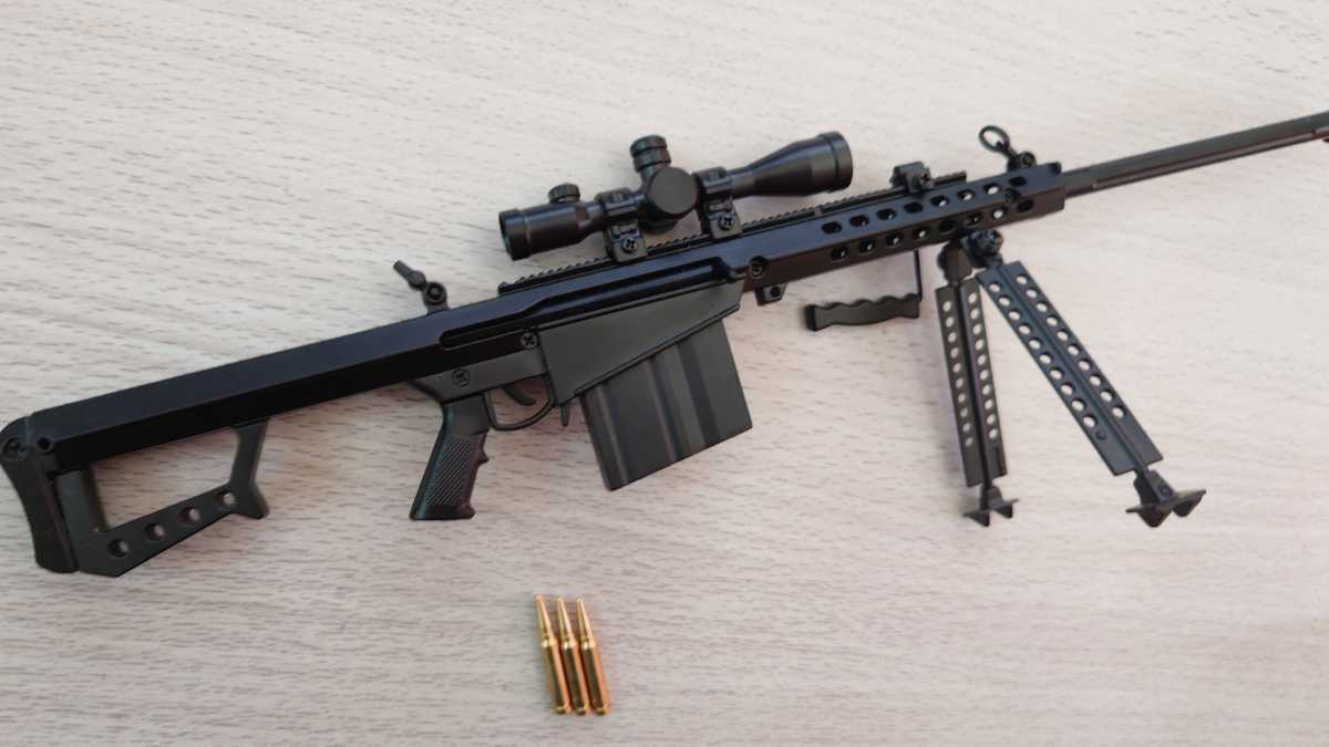..1/3 шкала BARRETT M82A1 миниатюра жизнь ru милитари модель оружия игрушечное оружие оценка для 