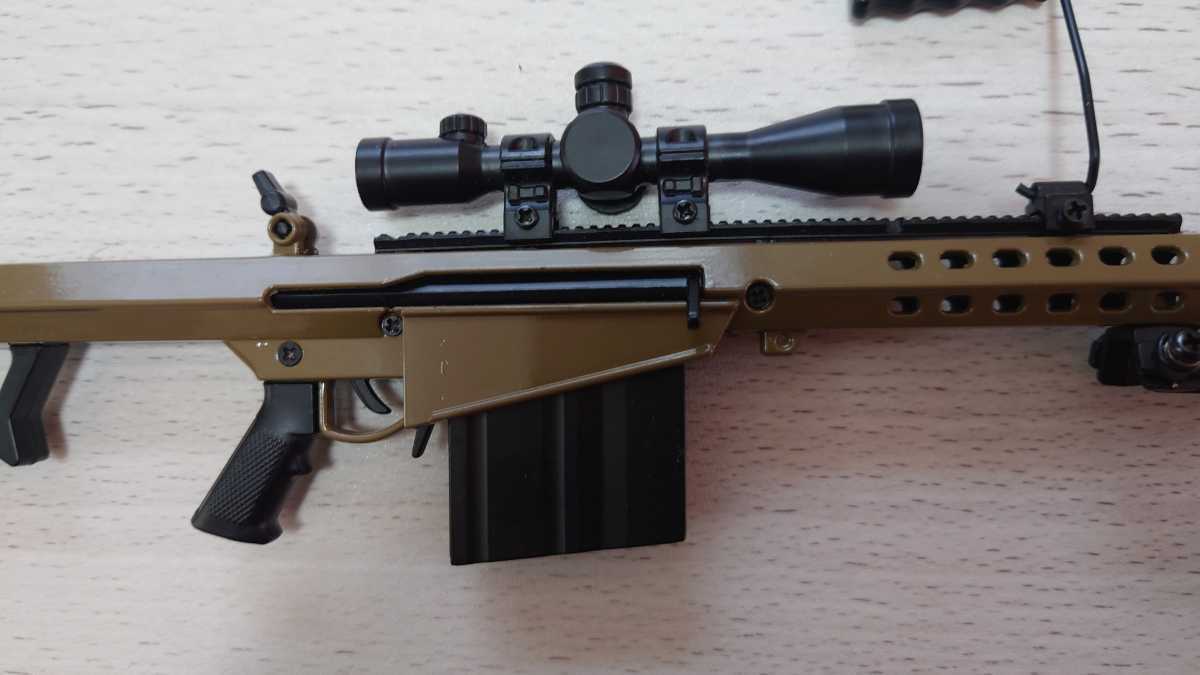 精巧1/3スケール　ミニチュアライフ　BARRETT M82A1　　ミリタリー　モデルガン　トイガン　_画像2