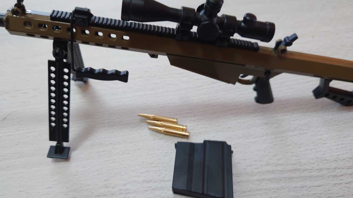 精巧1/3スケール　ミニチュアライフ　BARRETT M82A1　　ミリタリー　モデルガン　トイガン　_画像7