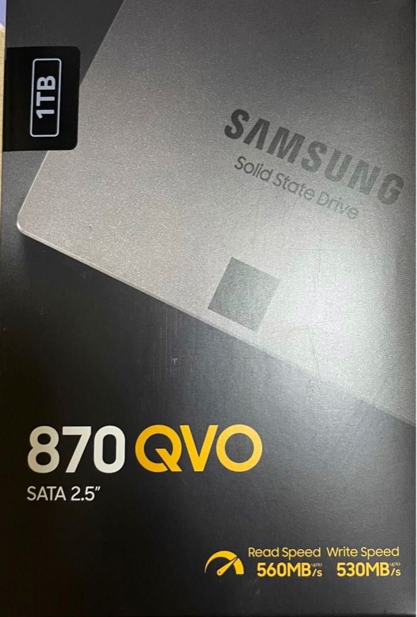 SAMSUNG サムスン SSD 870 QVO 1TB MZ-77Q1T0B/IT 新品未開封