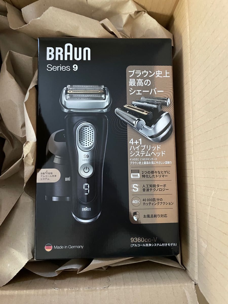 72%以上節約 BRAUN ブラウン シリーズ9 9360cc osp.kornik.pl