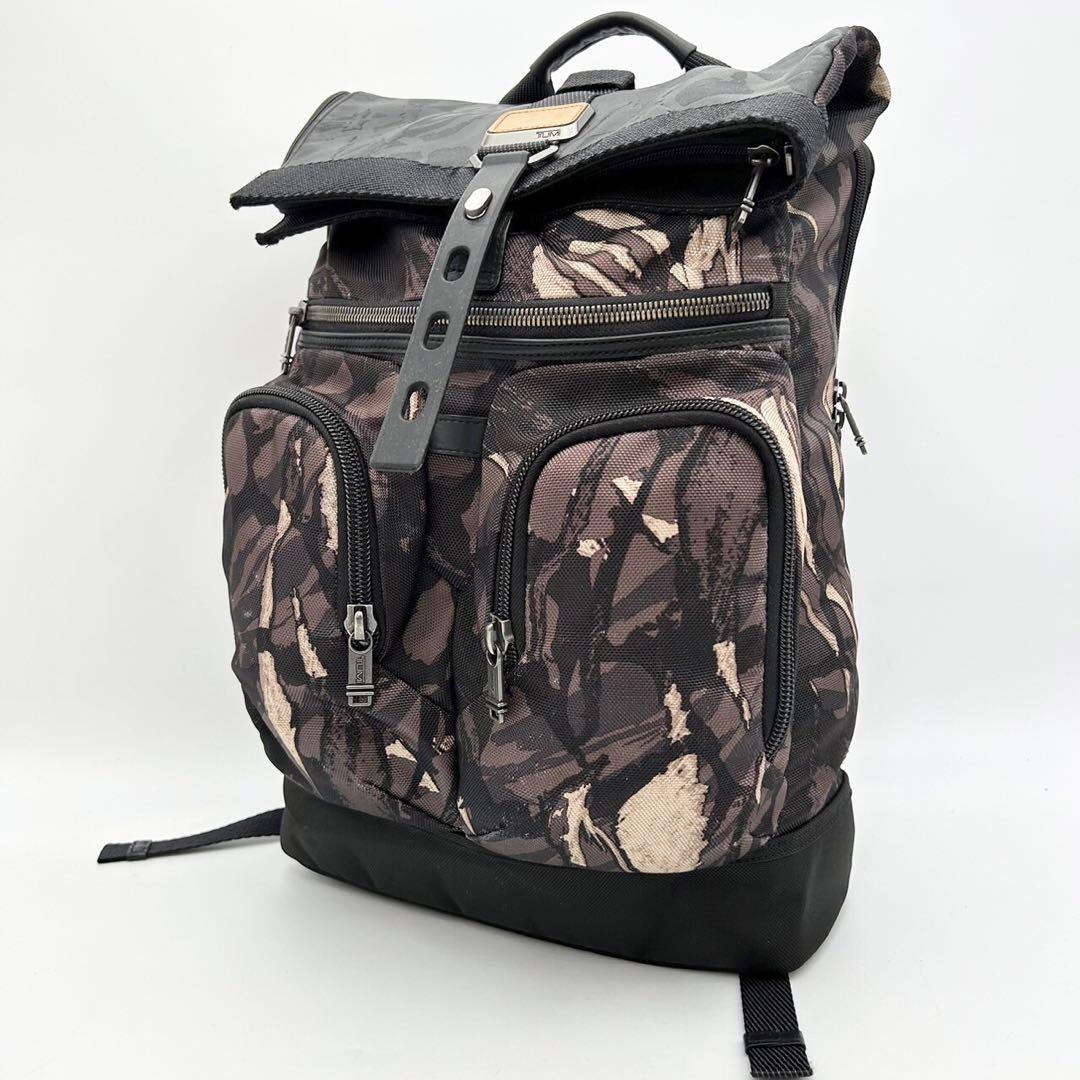 購入国内正規品 TUMI バックパック ロールトップ リュック