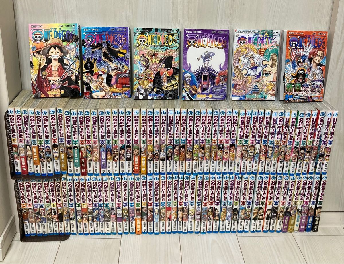 ワンピース ONE PIECE 全巻セット 1巻から105巻まで 映画関連本8冊-