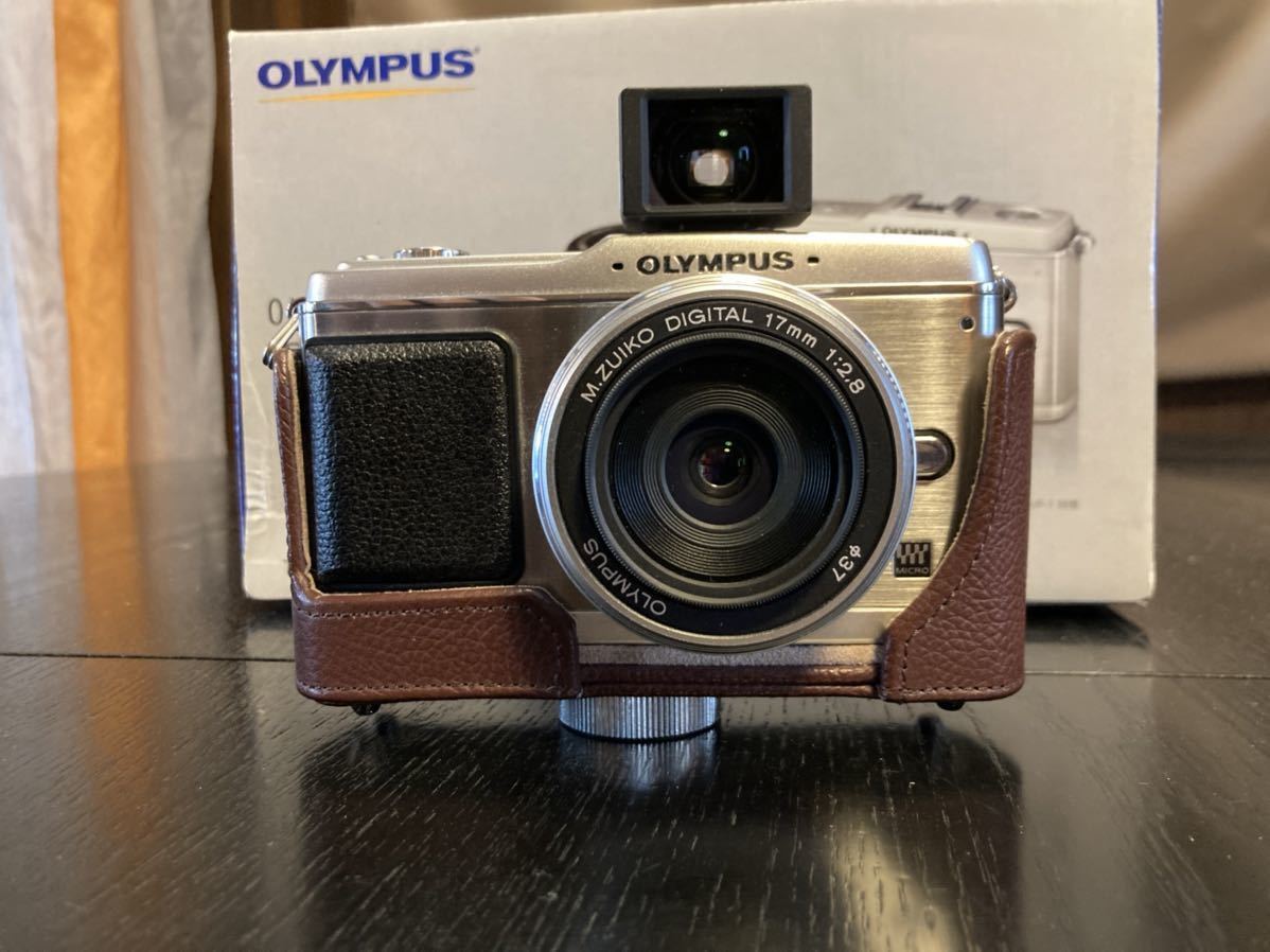 Yahoo!オークション - オリンパス OLYMPUS PEN E-P1 ツーレンズキ...