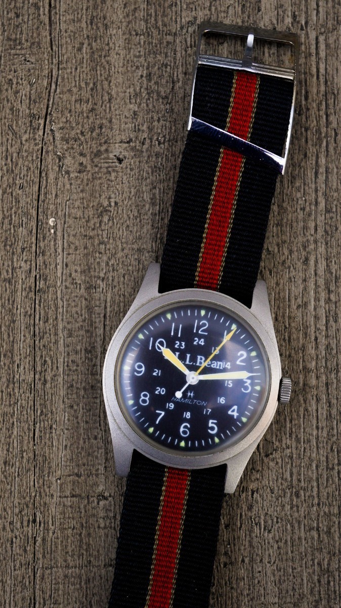 L.L.BEAN エルエルビーン フィールドウォッチ HAMILTON ハミルトン