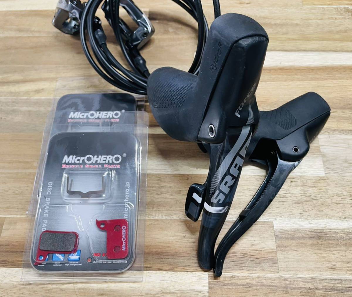 欲しいの SRAM ヤフオク! スラム Force1 force ブレーキレバー、シフト