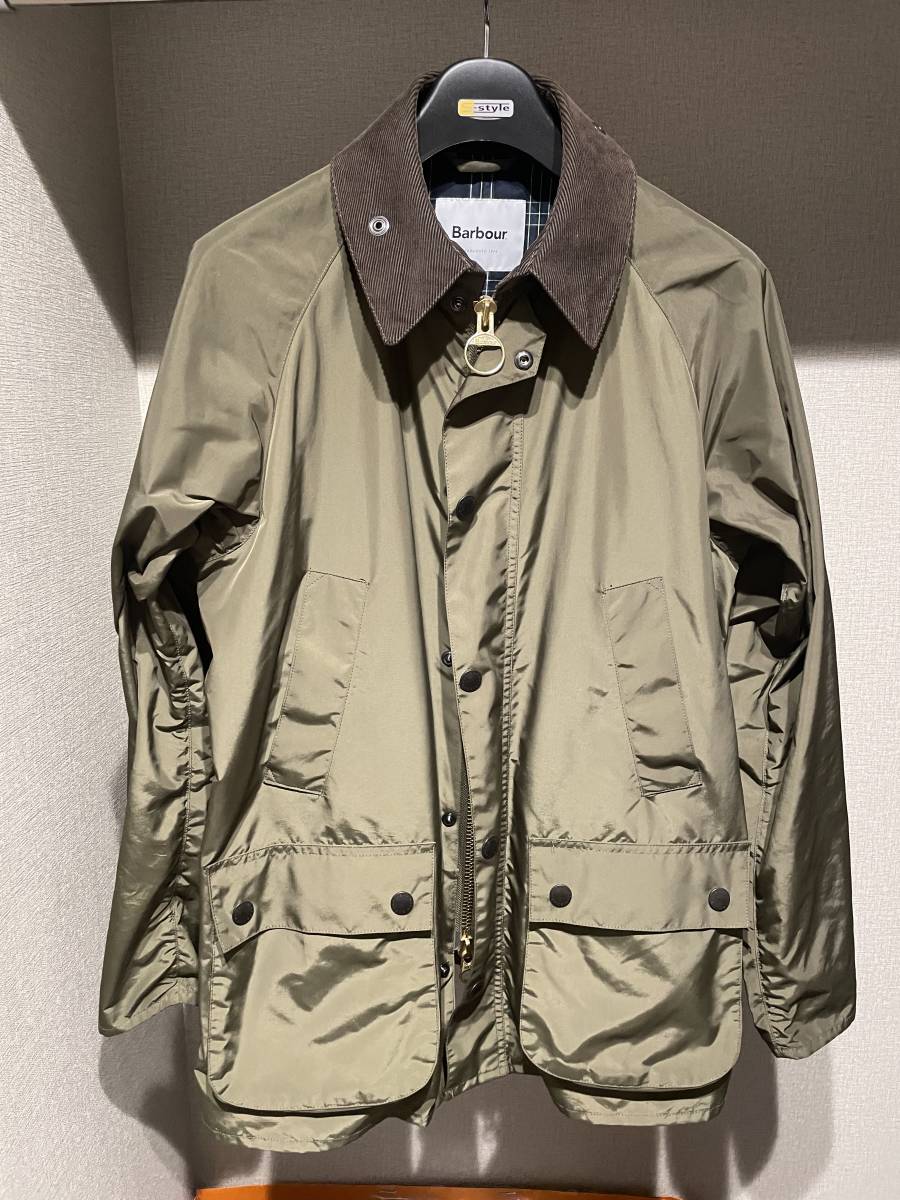 Barbour×BEAMS F/別注 BEDALE SL シェイプメモリージャケット サイズ