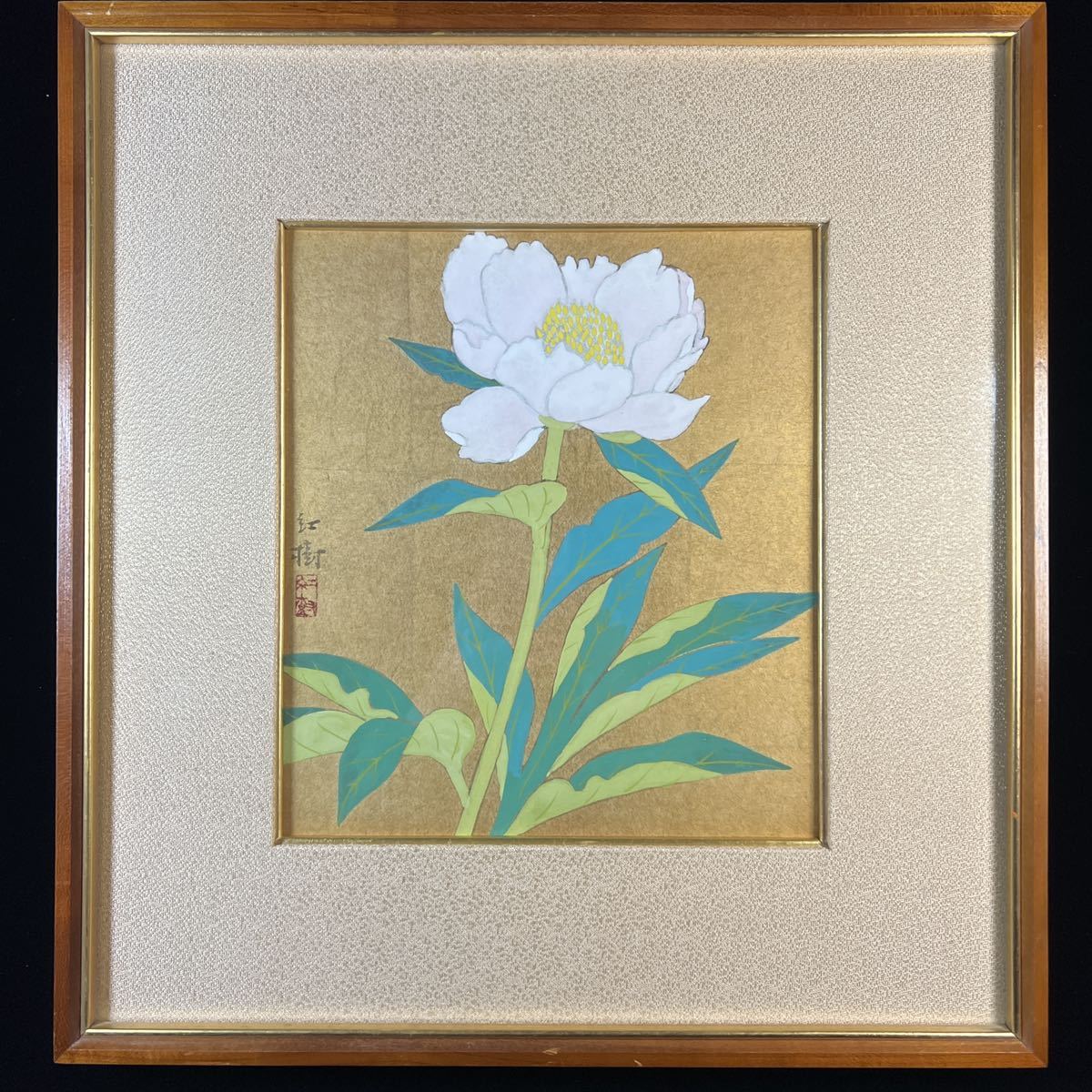 Yahoo!オークション - 真作 三石紅樹 日本画 色紙 日本美術院 Yahoo!オークション - 真作 三石紅樹 日本画 色紙 日本美術院
