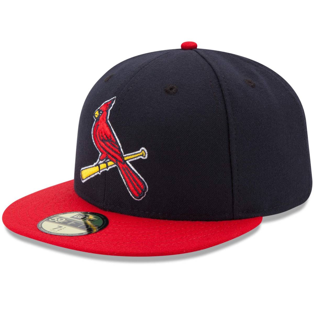 旧モデル USA正規品 「8」 新品 Newera ニューエラ オーセンティック 59FIFTY 公式 セントルイス CARDINALS カージナルス ALT 紺 赤 MLB