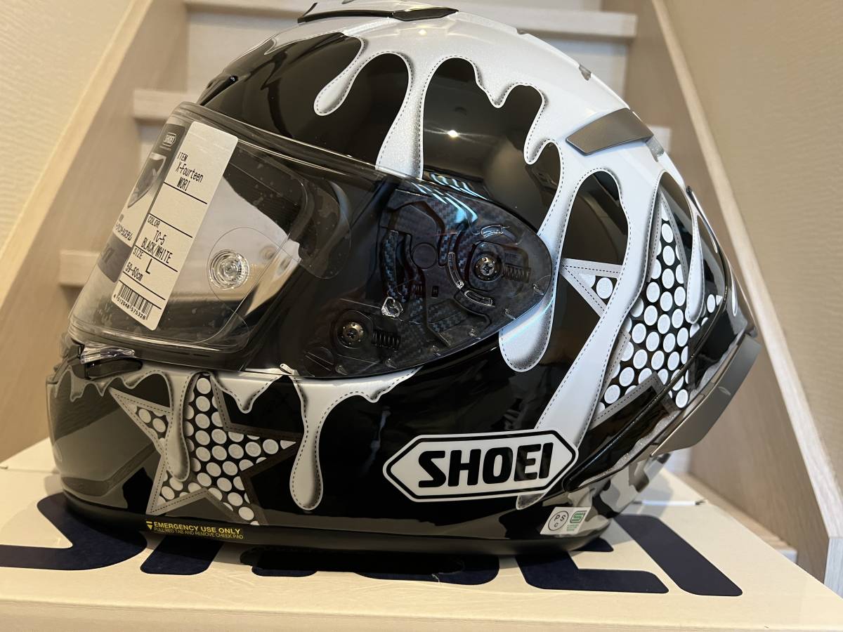 森且行 SHOEI ショウエイ X-14 X-fourteen MORI エックス 森且行 SHOEI ショウエイ X-14 X-fourteen MORI エックス