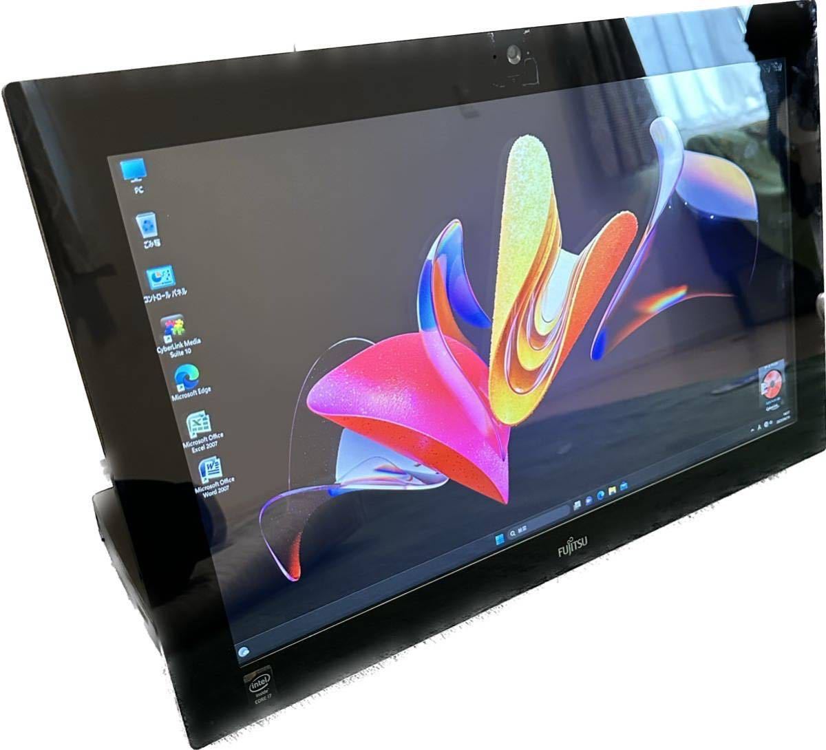 WH77/M タッチパネルWin11 Core i7-4702MQ Ram8GB SSD240GB BDD Office