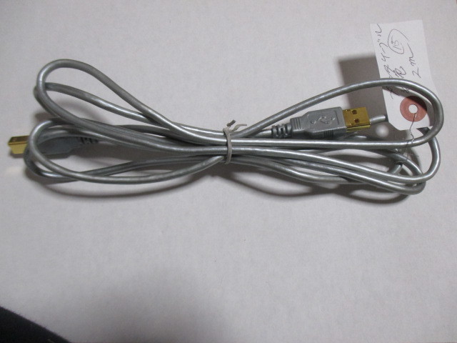  принтер кабель ⑮ 2m USB соответствует б/у товар 