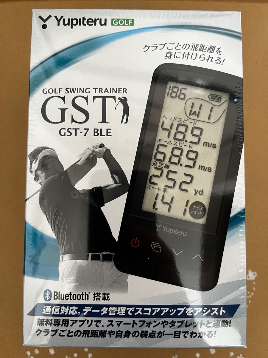 新品未開封　ユピテル Yupiteru ゴルフスイングトレーナー GST-7 BLE スイング計測器