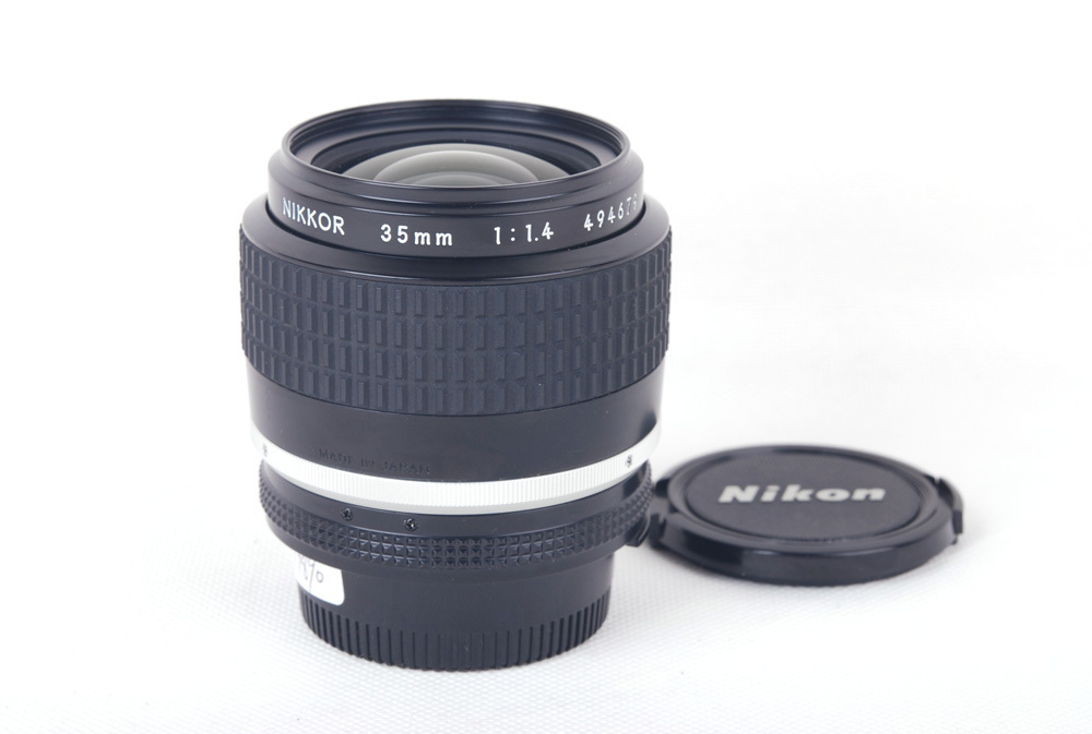 【美品】NIKON/ニコン NIKKOR 35mm f1.4 AIS レンズ